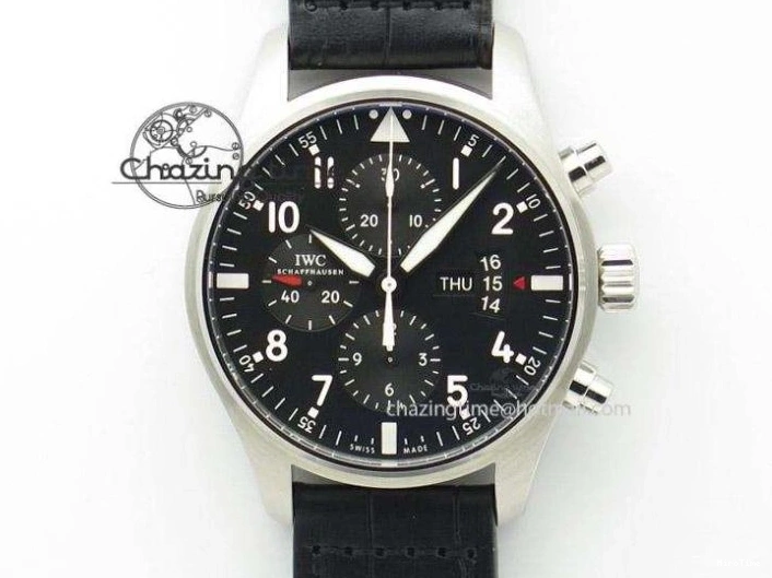 MIROTIME 0730 Portofino Automatic SS MKF 1:1 Best Edition White Dial On Black Leather Strap MIYOTA 9015 V Original 7204